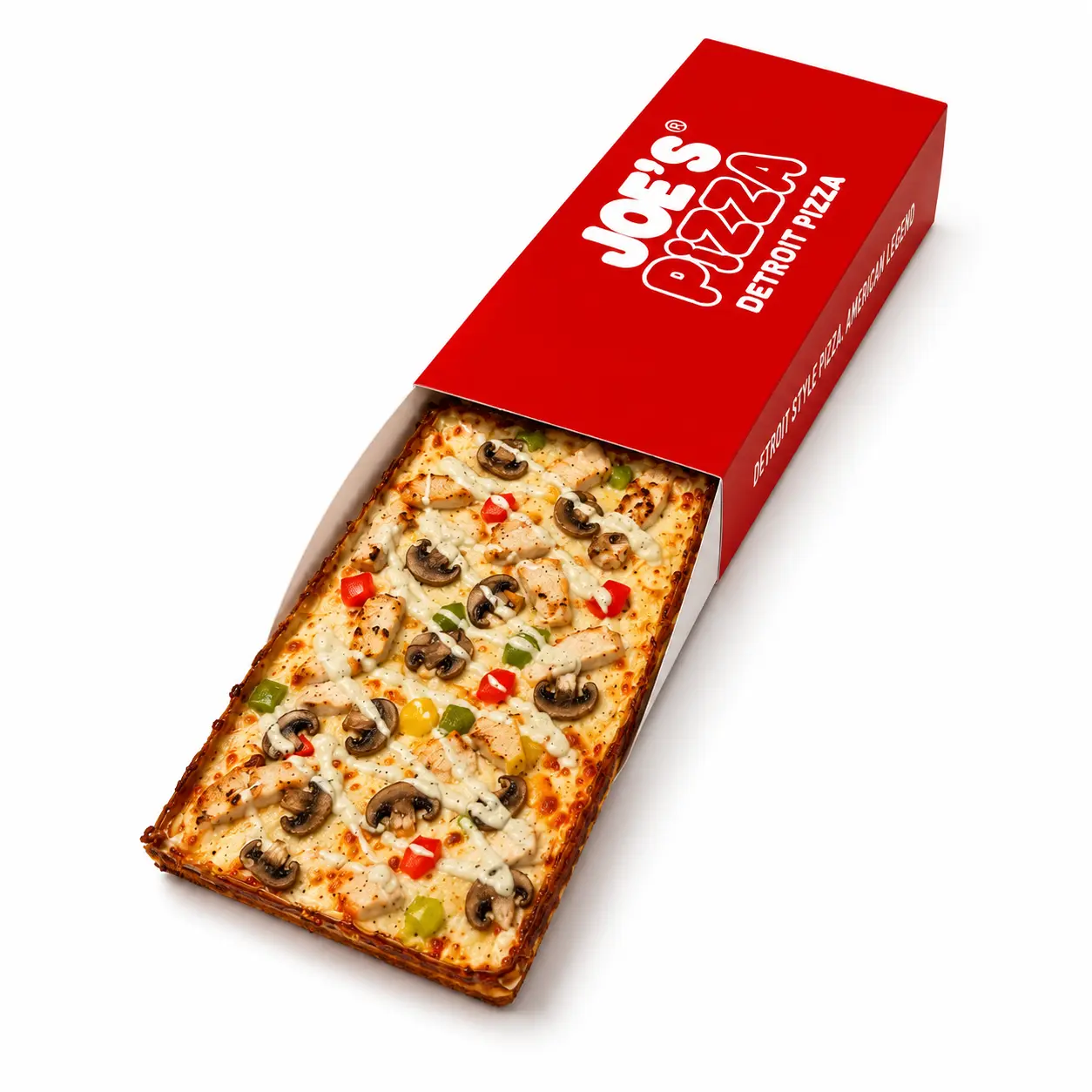 Pizza poulet rectangulaire Joe's Pizza